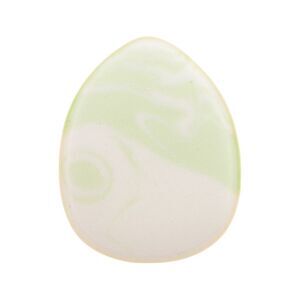 Dual Color Face Makeup Sponge Green White